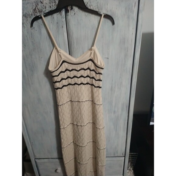 Wild & Free Crotcher Sleeveless Maxi Dress Cream Small Boho Cottage Core Feminin - Picture 7 of 12